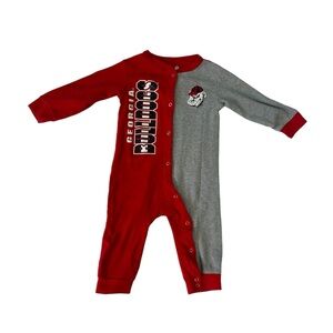UGA Georgia Bulldogs Onesie Romper 18m